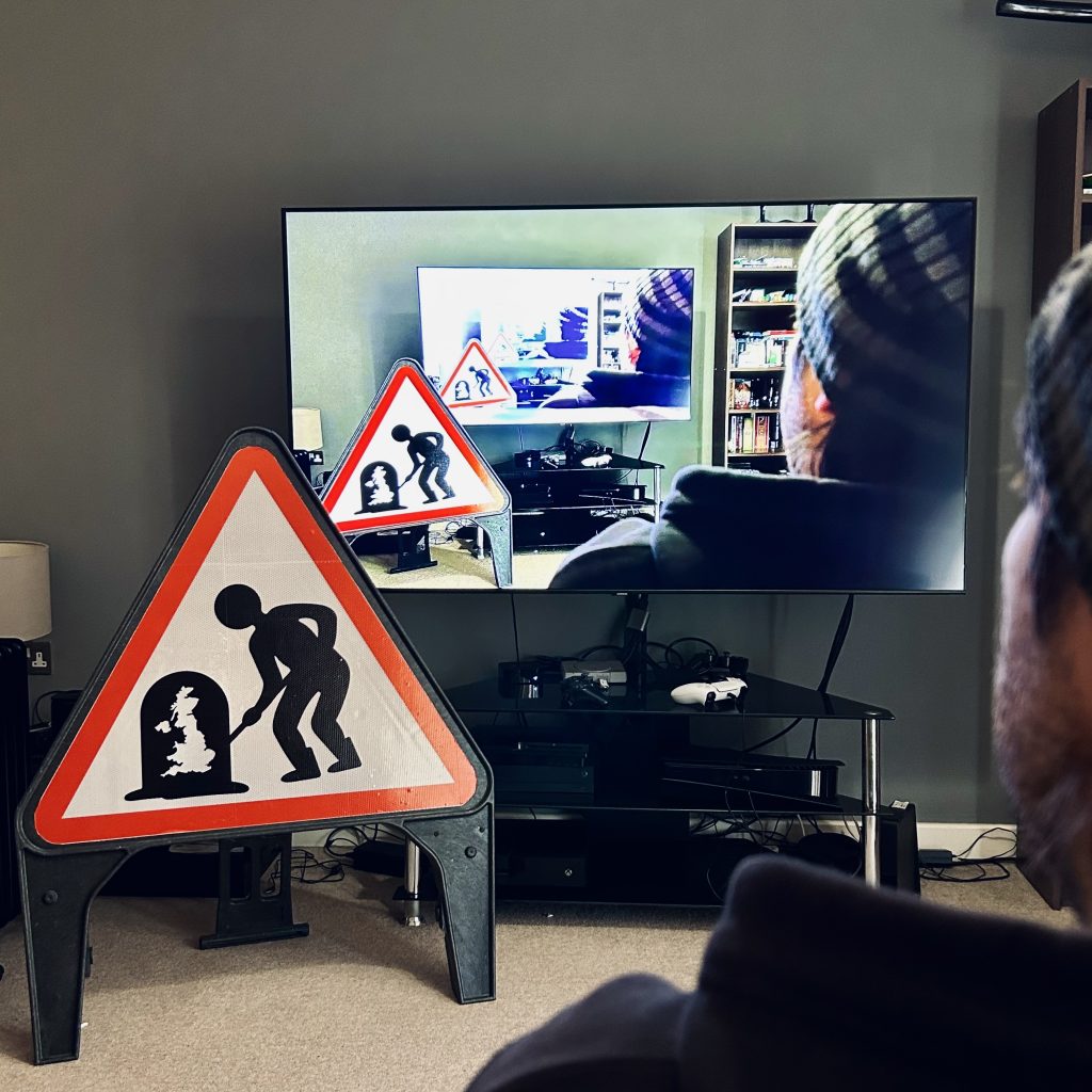 People Watching People Watching TV